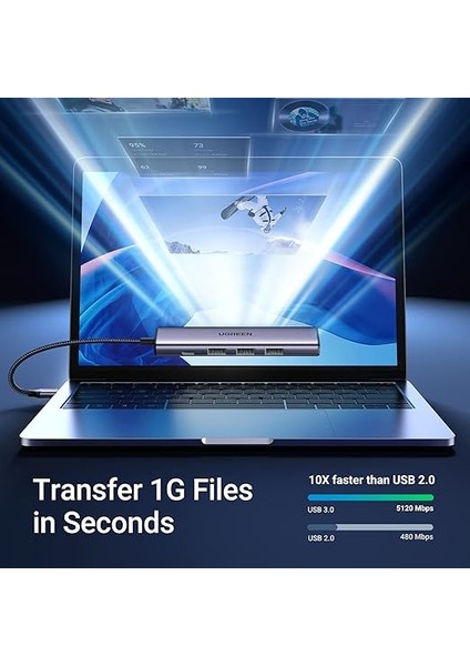 USB Hub 4 USB 3.0 Bağlantı Noktası Veri Yuvası Usb. modelleri