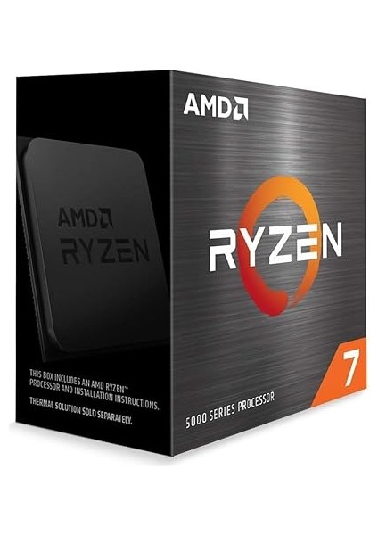 Ryzen 7 5700 Box 4.60GHZ 16MB Am4 Kutulu Işlemci (Distiribütör Garantili) fiyatları