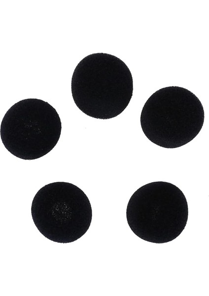 Mikrofon Pedi Mikrofon Süngeri Mikrofon Yastığı Yaka Mikrofon Süngeri Kulaklık Mikrofon Süngeri Kürsü Mikrofon Süngeri (Siyah)