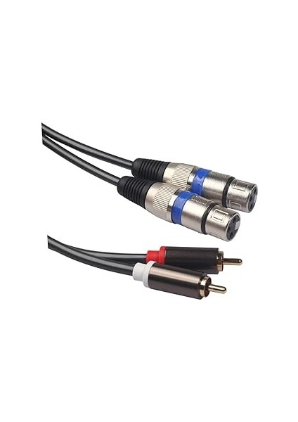 1.5m Xlr Erkek Sinyali Bağlantı Kablosu Adaptörü Kablo Kulaklıklar Için Dönüştürücü Yüksek Kaliteli ve Hi-Fi Audio Için Uygun indirimleri