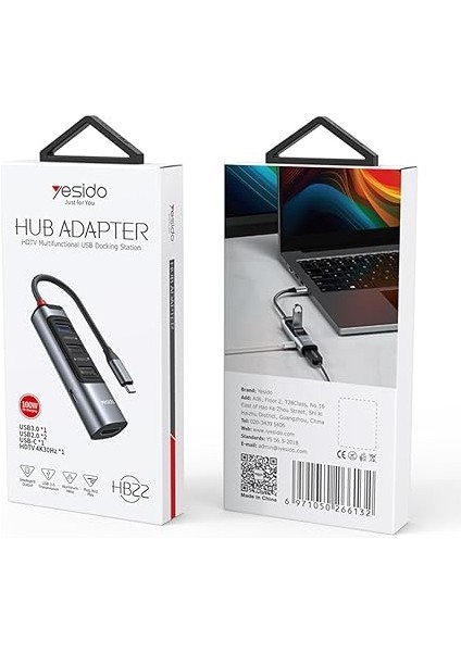5in1 3 Adet USB 3.0/1 Adet 100W Type-C ve 1 Adet 4K 30Hz HDMI Çıkışlı Hub Dönüştürücü fiyatları