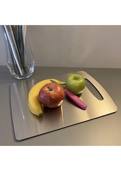 Çelik Kesme Tahtası 32.5cm x 24CM modelleri