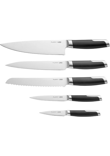 Leo 18/10 Çelik Bıçak Bloğu 6 Parça Seti fiyatları