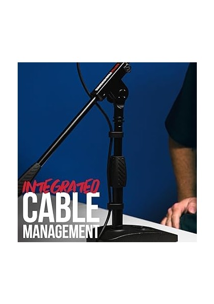 Frameworks GFW-MIC-0821 | Kick Davul/amplifikatör Önü Için Tek Bölümlü Boom Kollu Kısa Ağır Tabanlı Kompakt Mikrofon Standı indirimleri