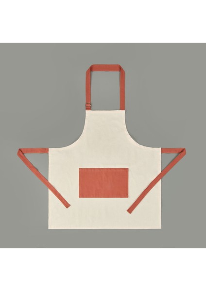 Soft Mutfak Önlüğü - Ekru - 70X75 cm