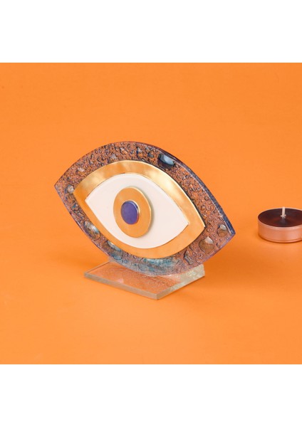 Deco Mai Cam Dekor - Mavi - 15 cm fiyatları