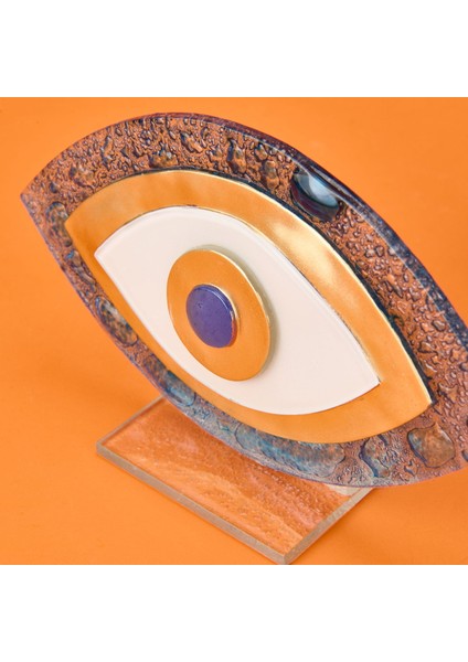 Deco Mai Cam Dekor - Mavi - 15 cm modelleri