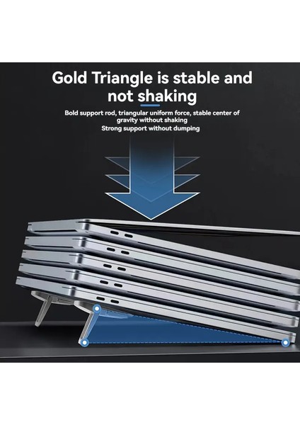 2 Kademeli Notebook Standı – Katlanabilir, Taşınabilir Laptop Tutucu, Kaymaz Taban Bilgisayar Yükseltme Standı modelleri