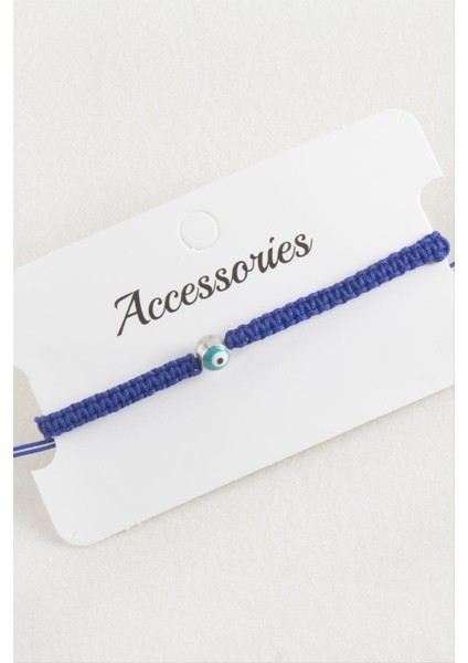 Nazar Makrome Örgülü Bileklik