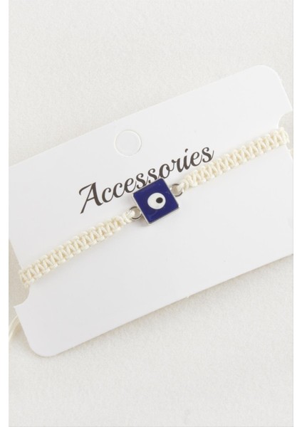 Kare Nazar Makrome Örgülü Bileklik fırsatları