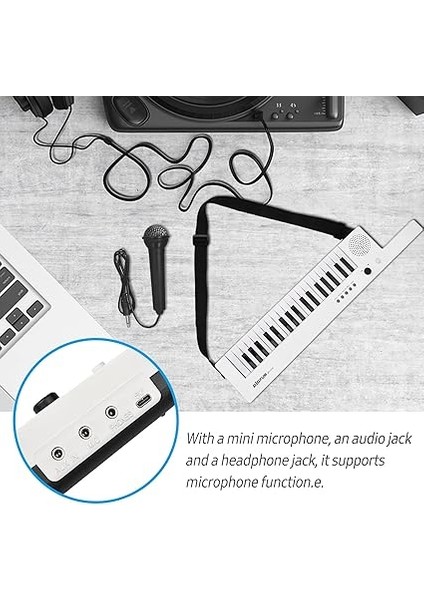 Gitar Elektronik Piyano Mini Klavi 37 Tuşlu Elektronik Klavye Piyano Çocuk Piyano indirimleri