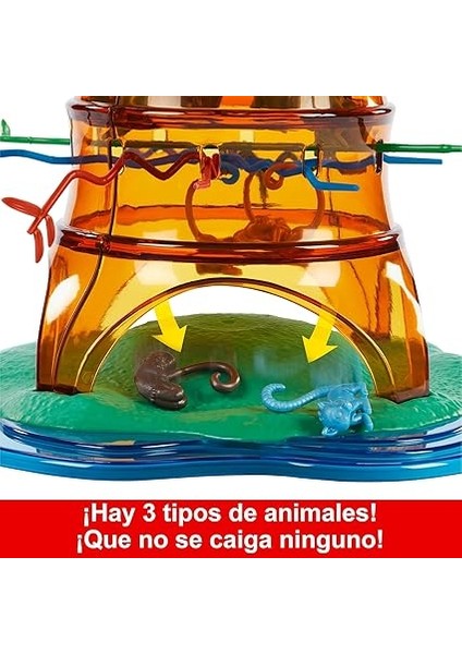 Games Tumblin' Monkeys 25. Yıl Özel Kutu Oyunu Çocuklara ve Aile ile Arkadaşlarla Geçen Akşamlara Yönelik Tumblin' Monkeys 25. Yıl Özel Kutu Oyunu HTW65 indirimleri