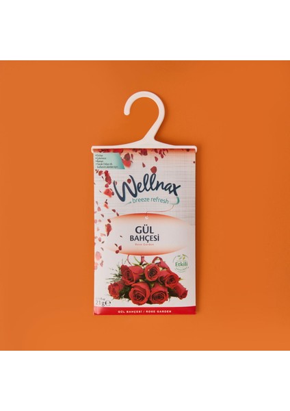 Dolap ve Çekmece Koku Kesesi - Gül Bahçesi - 21 gr