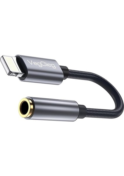 iPhone Lightning To 3.5mm Örgülü Kulaklık Dönüştürücü Adaptör fırsatları