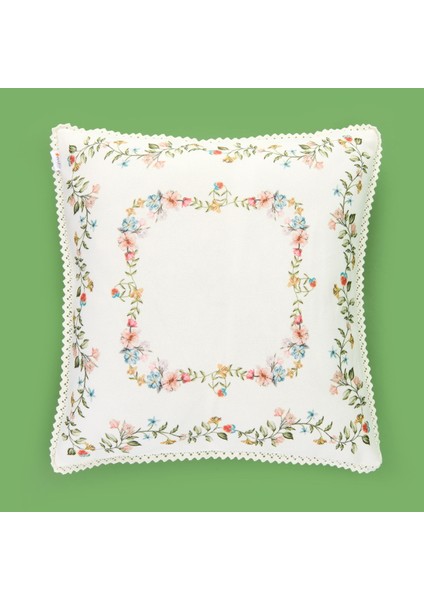 Soft Urban Delight Holly Kırlent - Ekru - 45X45 cm