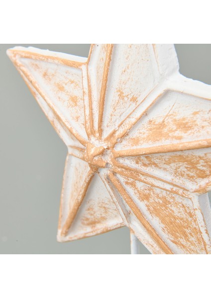 Deco Star Dekor - Beyaz / Gold - 33 cm modelleri