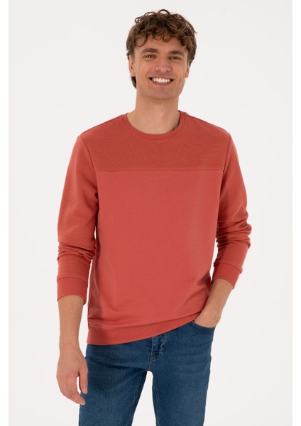 Erkek Gül Kurusu Sweatshirt 50315455-VR026