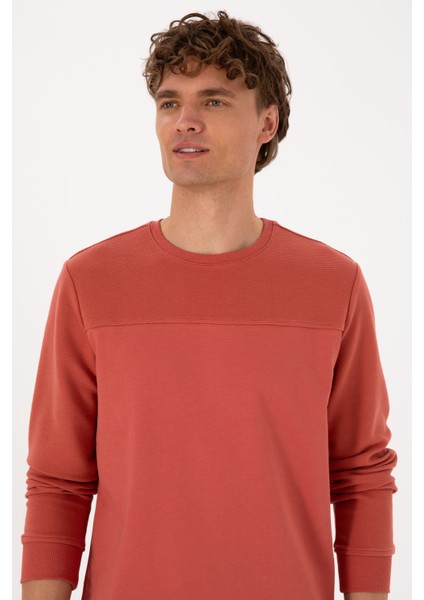 Erkek Gül Kurusu Sweatshirt 50315455-VR026 fiyatları