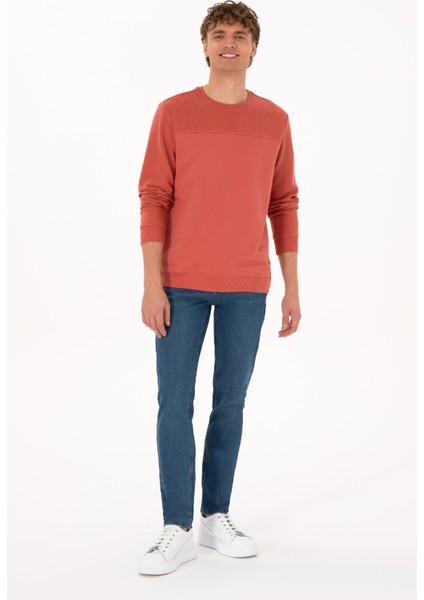 Erkek Gül Kurusu Sweatshirt 50315455-VR026 fırsatları