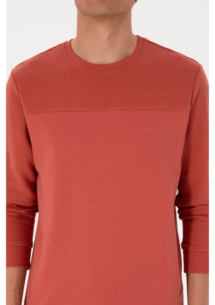 Erkek Gül Kurusu Sweatshirt 50315455-VR026