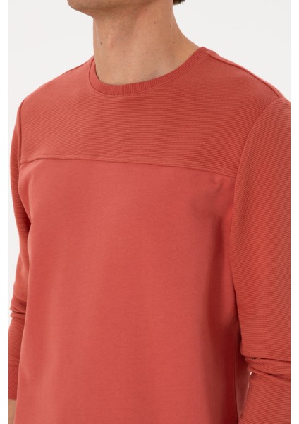 Erkek Gül Kurusu Sweatshirt 50315455-VR026