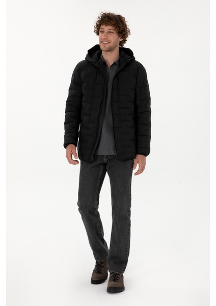 Erkek Siyah Mont 50311988-VR046 fırsatları