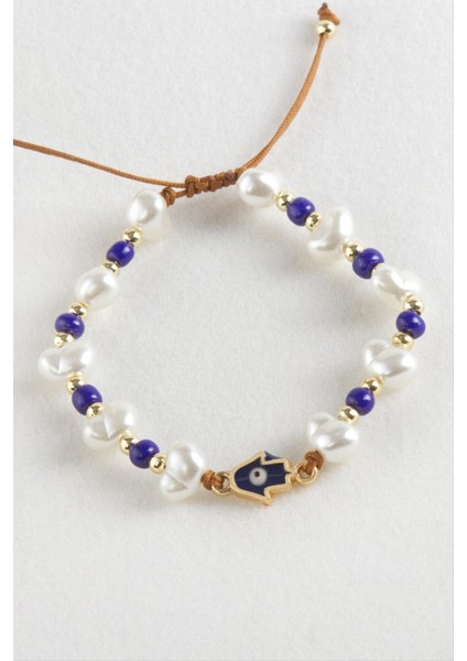 Ftm Ana Eli Boncuk Inci Makrome Ip Bileklik fiyatları