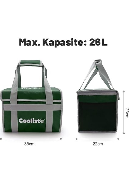 CL26G 26 Litre Katlanabilir Termos Bez Çanta / Buzluk modelleri