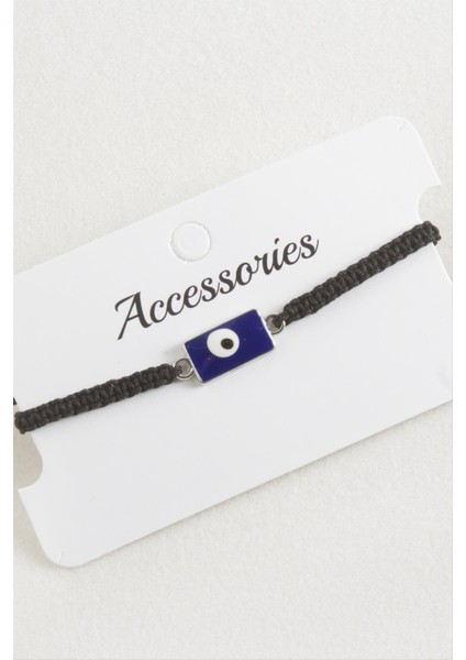 Dikdörtgen Nazar Makrome Örgülü Bileklik fırsatları