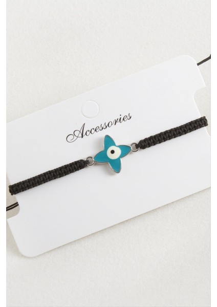 Çiçek Nazar Makrome Örgülü Bileklik fırsatları