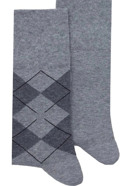 24’lü Erkek Pamuklu Ekose Uzun Çorap – Ter ve Koku Önleyici fırsatları