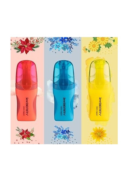 Berry Mini Fosforlu Kalem Pembe modelleri