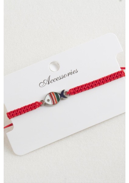 Balık Makrome Örgülü Bileklik modelleri