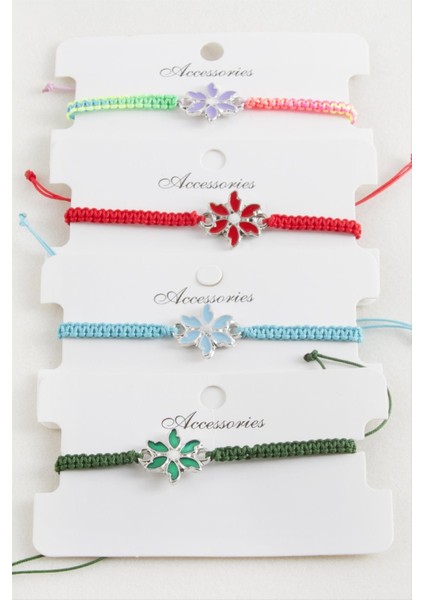 Papatya Makrome Örgülü Bileklik fiyatları