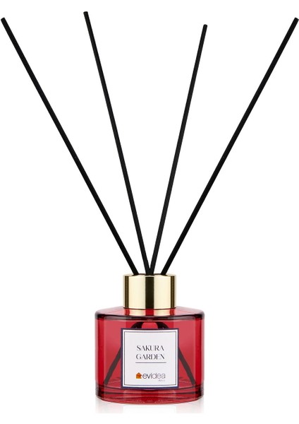 Deco Sakura Garden Çubuklu Oda Kokusu - Kırmızı - 100 ml fiyatları