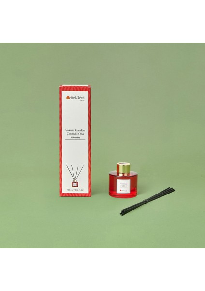 Deco Sakura Garden Çubuklu Oda Kokusu - Kırmızı - 100 ml modelleri