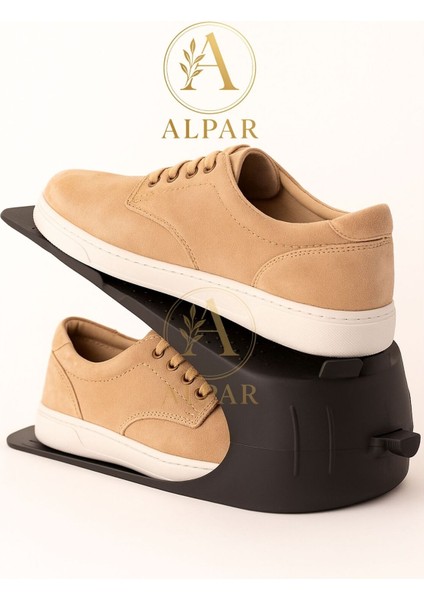 24 Adet Antrasit Ayakkabı Rampası Yer Tasarrufu Kokusuz Modern Ayakkabı Organizeri Ayakkabı Standı modelleri