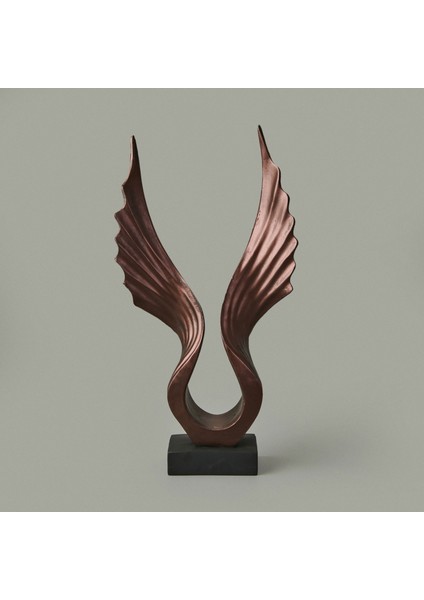 Deco Wings Dekor - Kahverengi - 42 cm