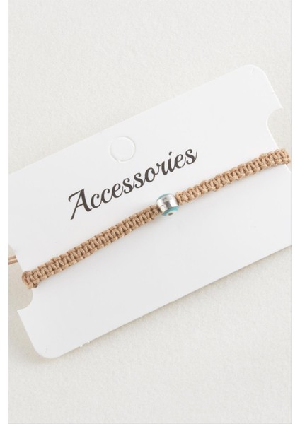 Nazar Makrome Örgülü Bileklik fırsatları