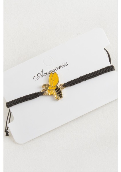 Arı Makrome Örgülü Bileklik indirimleri