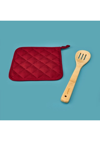 Gabardin Tutaç - Kırmızı - 20X20 cm fiyatları