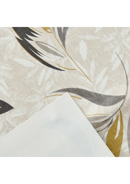 Soft Ethereal Pvc Masa Örtüsü - Taş - 140X200 cm modelleri