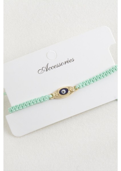 Göz Makrome Örgülü Bileklik modelleri