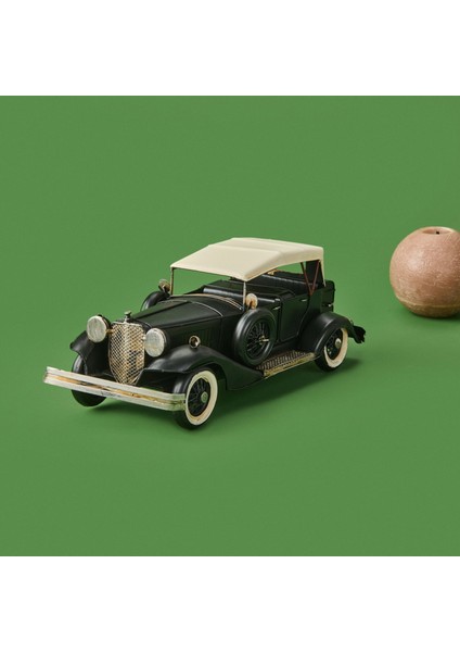 Home Dekoratif Metal Araba - Siyah - 30X8 cm fiyatları