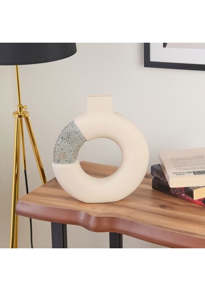 Deco Velmora Dekor - Krem - 30 cm