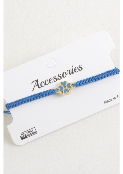 Yonca Makrome Örgülü Bileklik modelleri