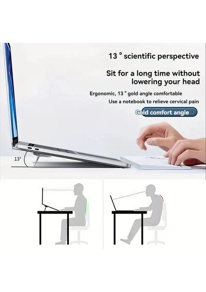 2 Kademeli Notebook Standı – Katlanabilir, Taşınabilir Laptop Tutucu, Kaymaz Taban Bilgisayar Yükseltme Standı indirimleri