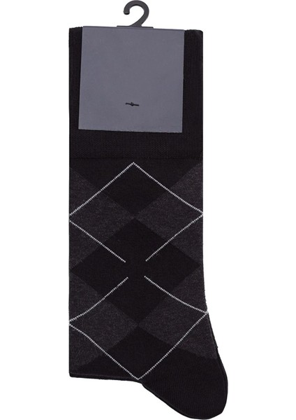 24’lü Erkek Pamuklu Ekose Uzun Çorap – Ter ve Koku Önleyici fiyatları