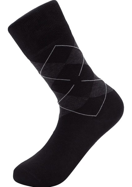 24’lü Erkek Pamuklu Ekose Uzun Çorap – Ter ve Koku Önleyici modelleri