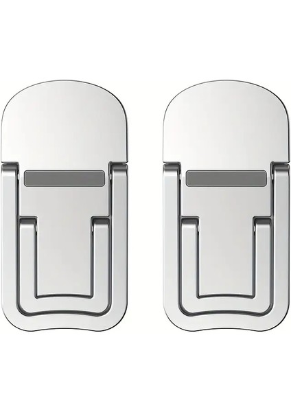 2 Kademeli Notebook Standı – Katlanabilir, Taşınabilir Laptop Tutucu, Kaymaz Taban Bilgisayar Yükseltme Standı